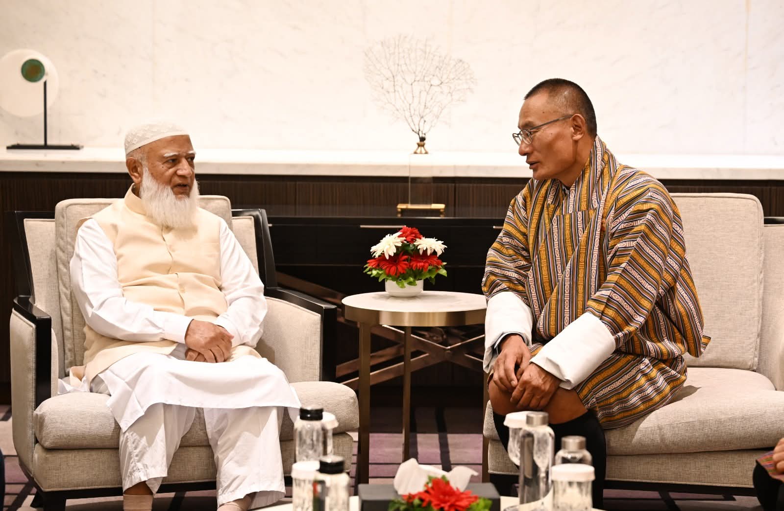Jamaat Ameer meets with Bhutan’s PM