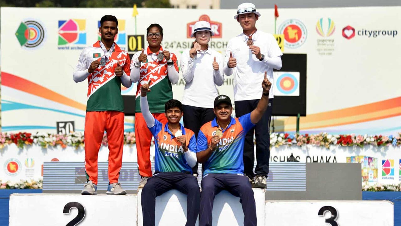 Bangladesh win silver in Asian Archery Championship after close final with India