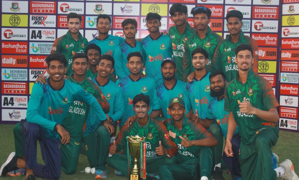 Azizul’s century helps Bangladesh draw U-19 series against Afghanistan Bangladesh Under-19