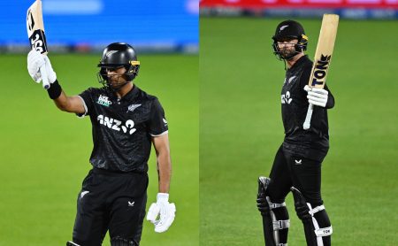 Ravindra, Conway help Black Caps win ODI series against Windies New Zealand beat West Indies
