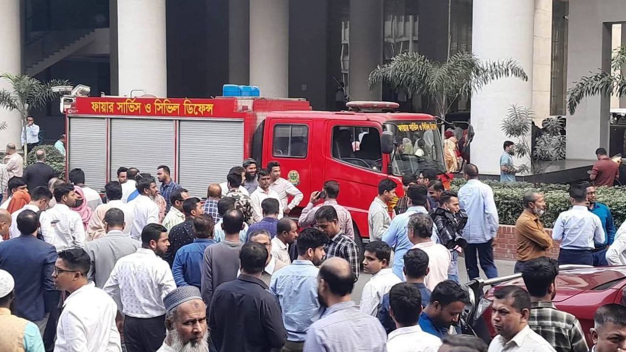 Fire at Secretariat doused, no casualty reported