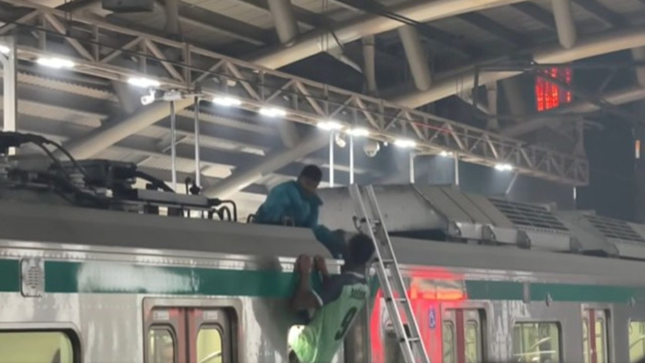 Metro services halted for today