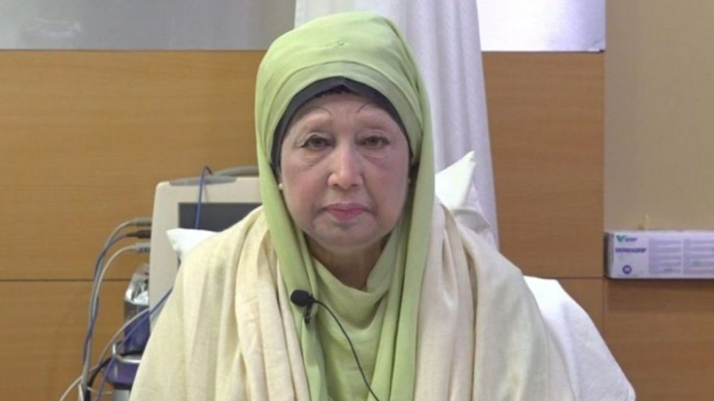 Khaleda Zia admitted to Evercare for health check-up Khaleda Zia