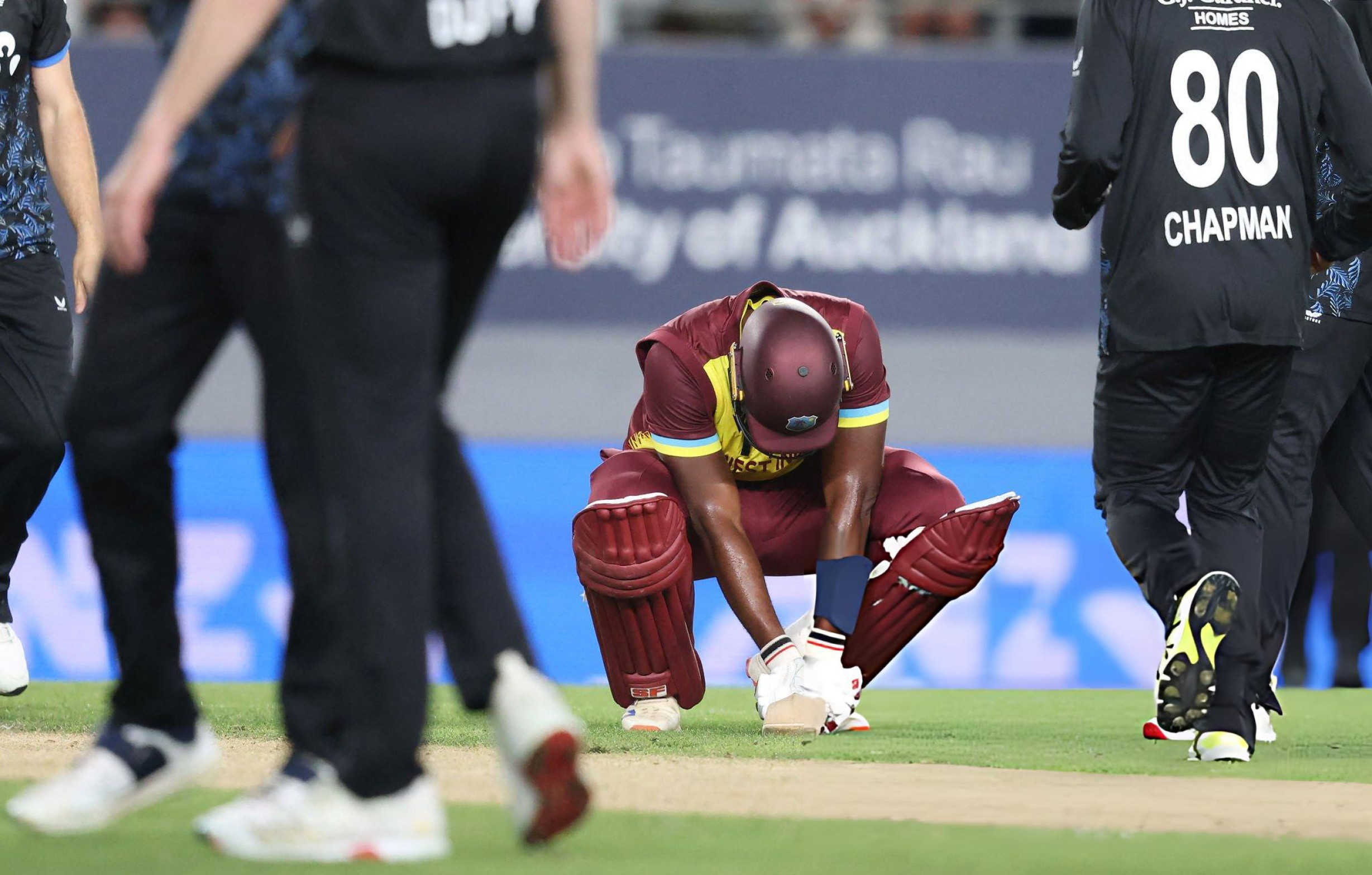 Powell heroics not enough as New Zealand edge West Indies in last-ball thriller