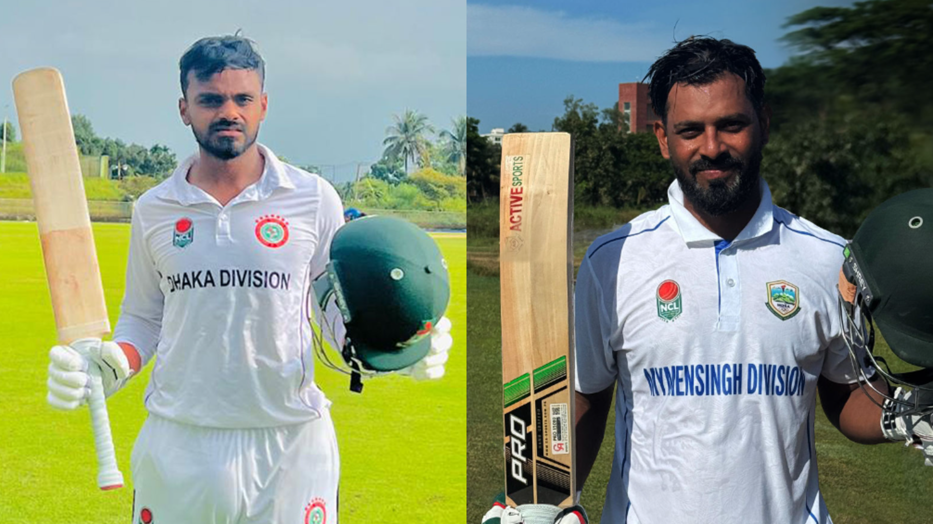 Mahidul, Majid hit tons as Mominul, Shubhro fall short; Nahidul and Miraz share four-wicket hauls