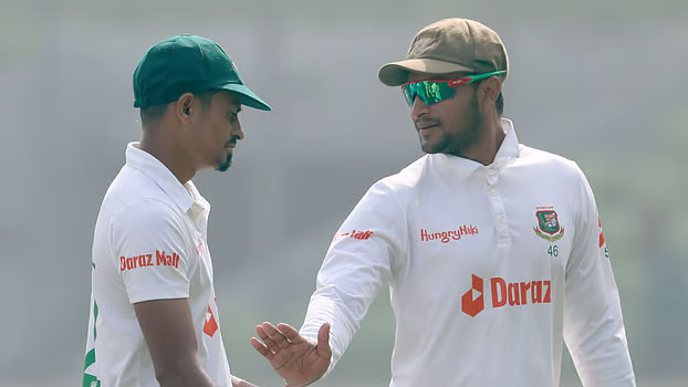 Shakib expects Taijul to finish with 400 wickets