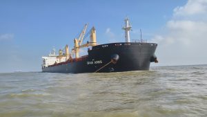 Two cargo ships collide at Ctg port’s outer anchorage Two cargo ships collide at Ctg port’s outer anchorage
