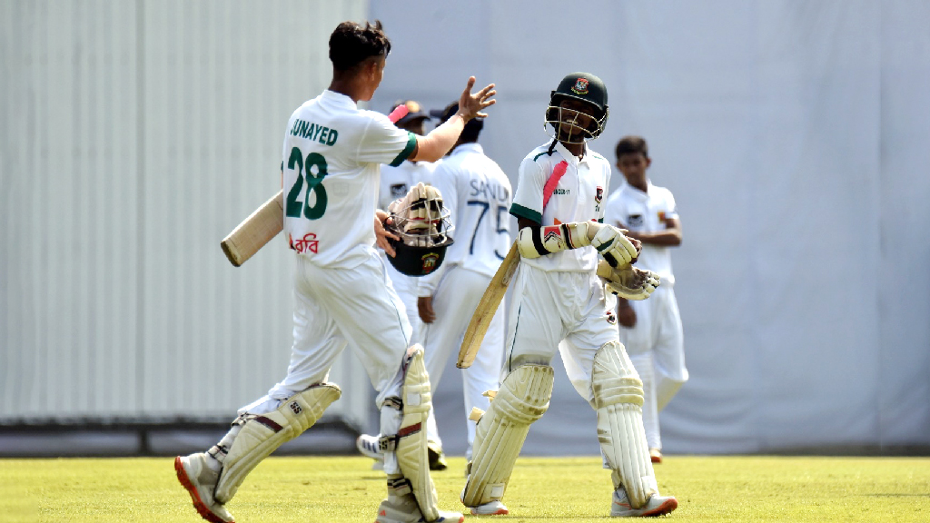 Junayed’s fifty puts Bangladesh under-17s in strong position