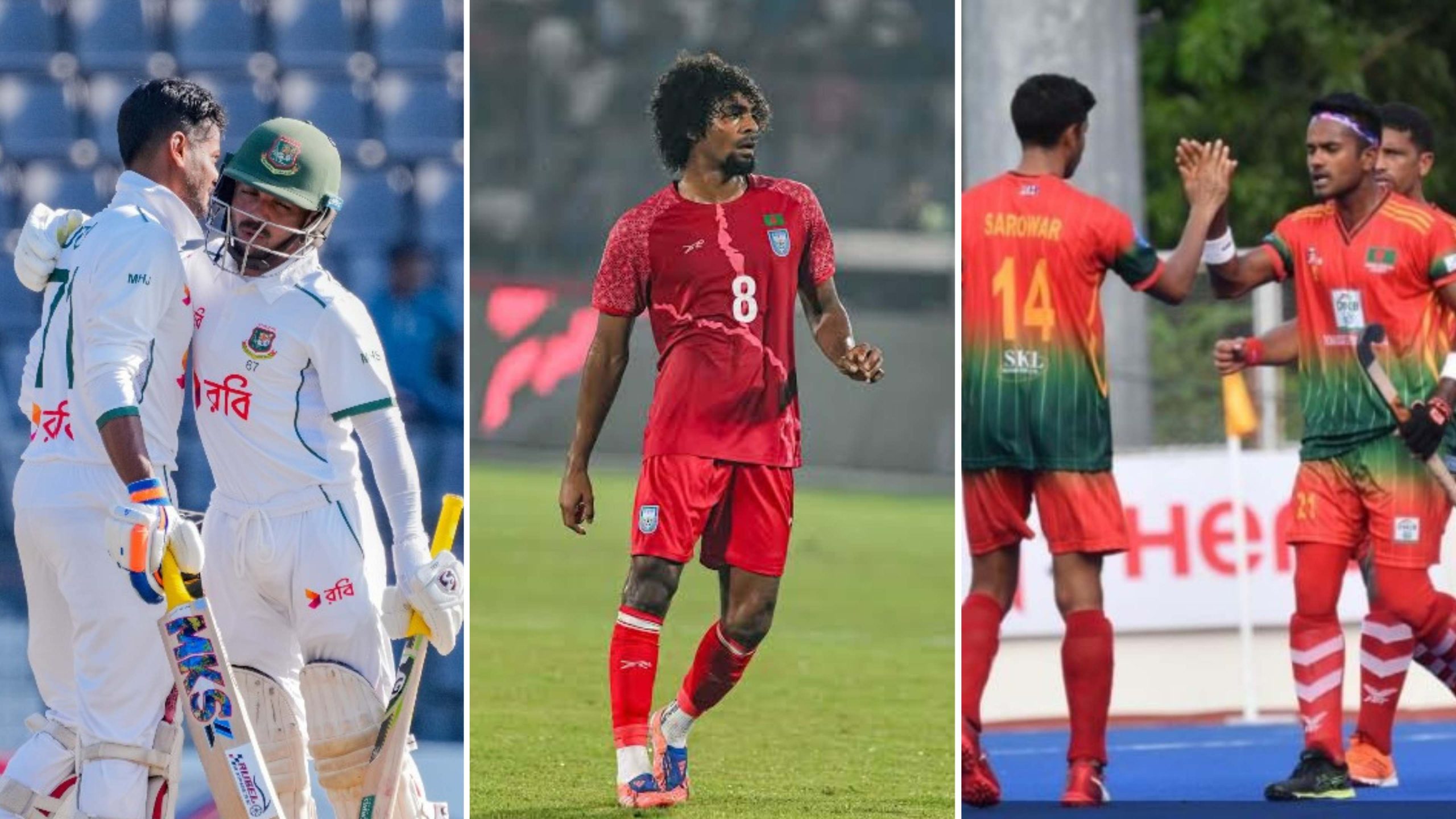 Action-packed day for Bangladesh across five sports