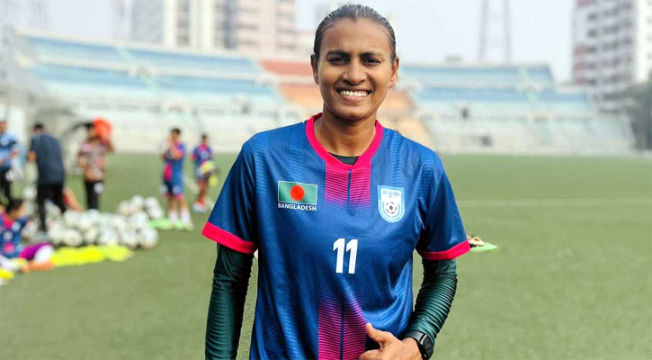 Sabina captains Bangladesh futsal side for SAFF Championship