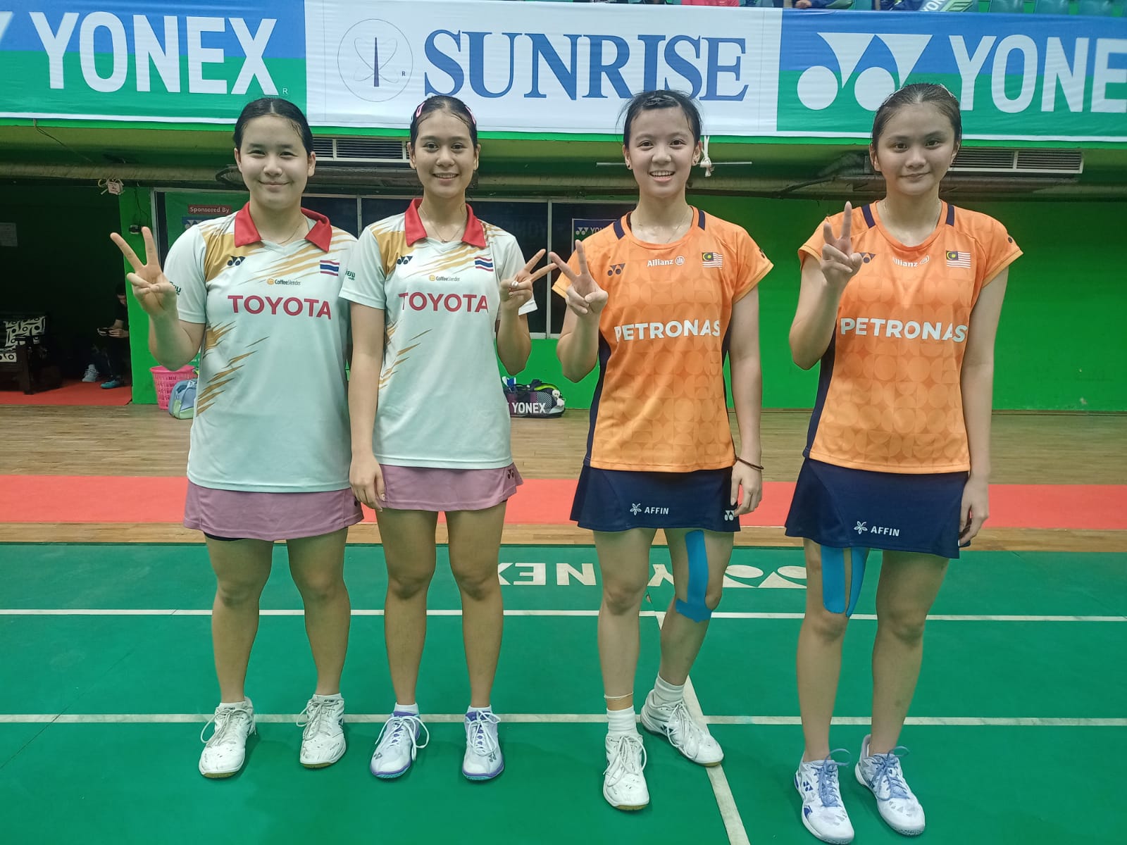 Thailand and India dominate in women segment
