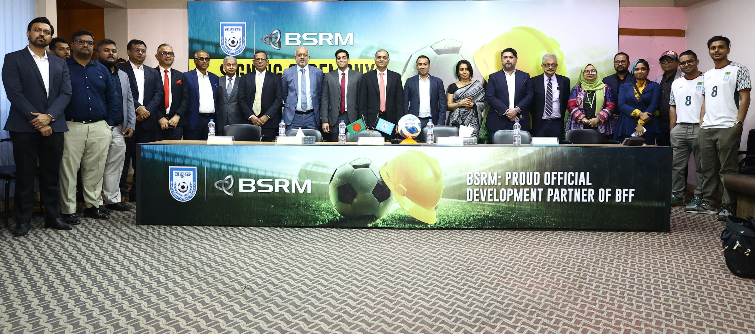 Steel giant BSRM backs Bangladesh football with decade-long partnership