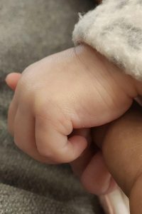 Apurba first child