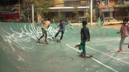 Children at risk/Banani Skatepark in peril Skate