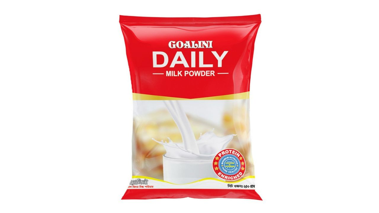 Goalini Daily Full Cream Milk Powder ordered off shelves