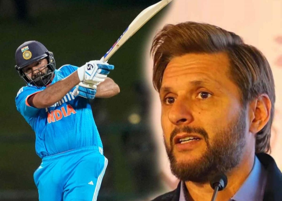 Afridi praises Rohit for breaking his own record