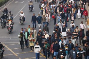 mourners pay last tribute to Khaleda Zia