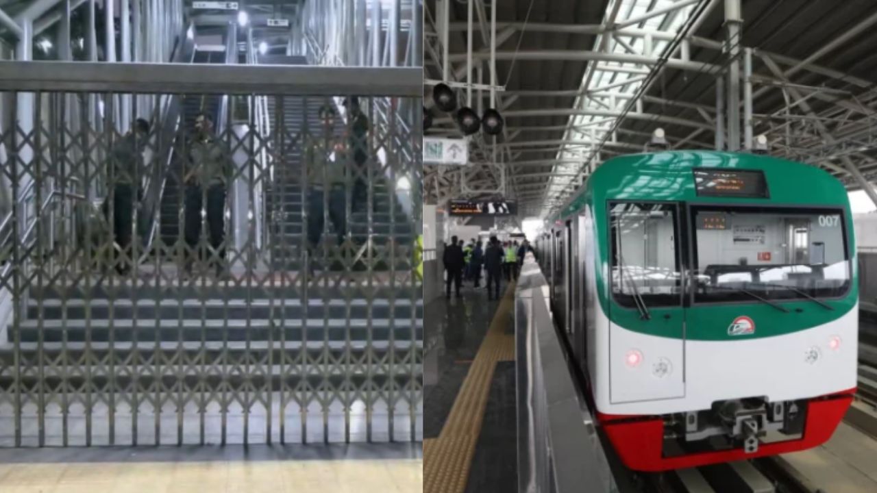Metro rail services halted as employees go on strike