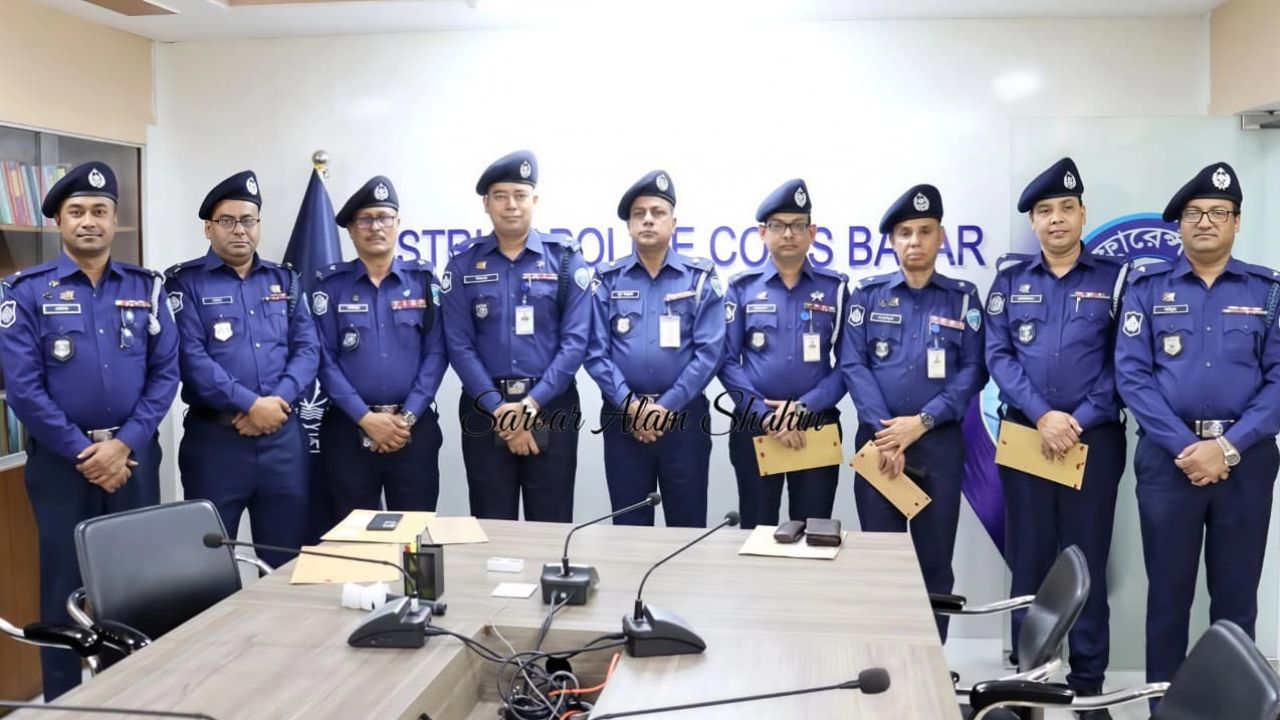 New OCs take charge at 9 Cox’s Bazar police stations