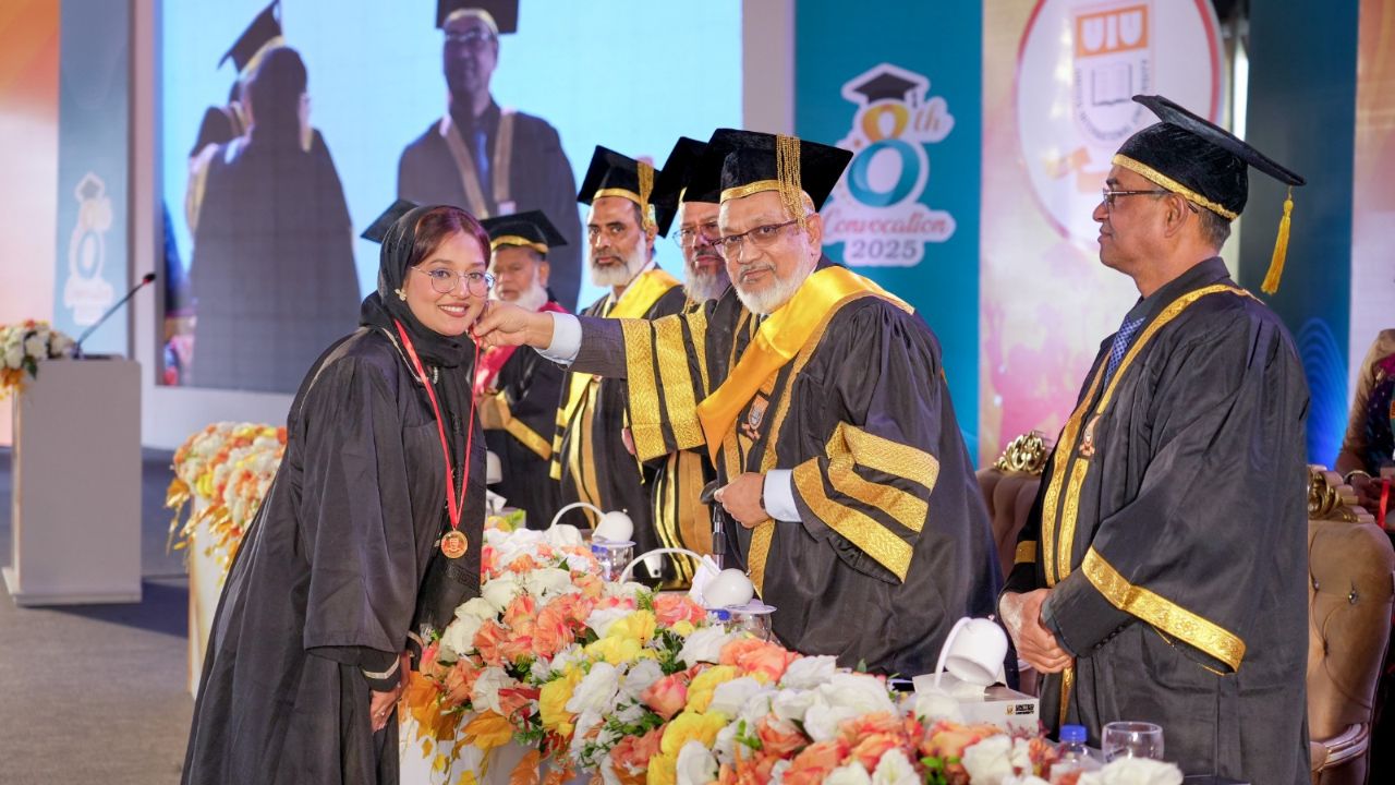 Convocation of United International University held in Dhaka