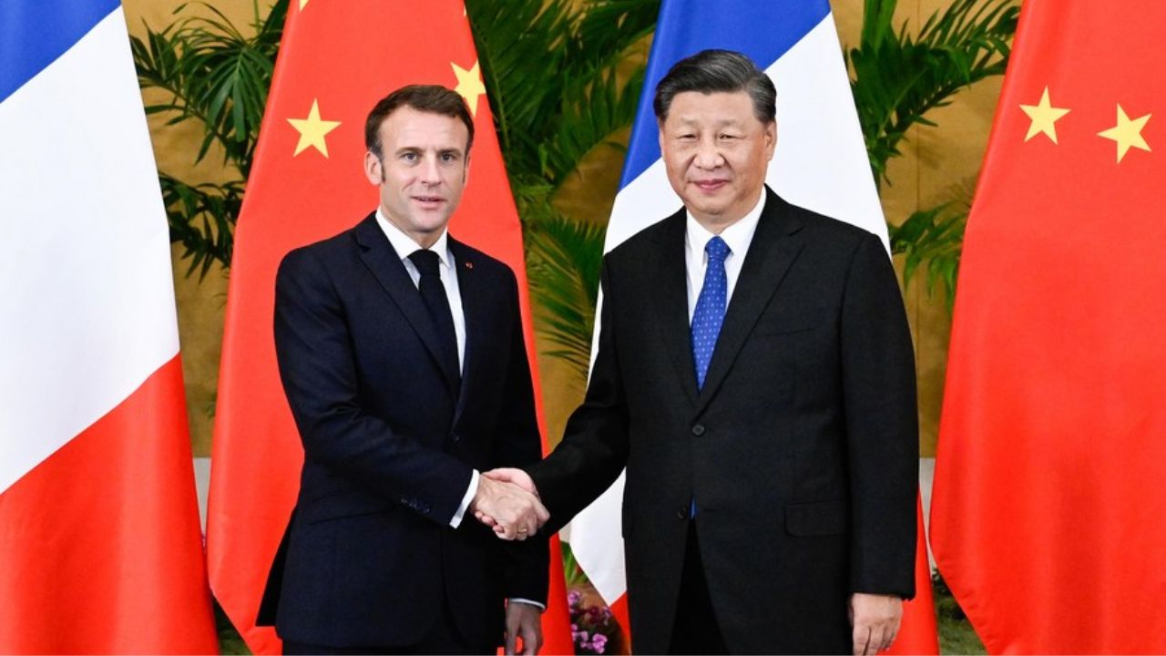 Macron urges Xi to bridge ‘differences’ as leaders meet in Beijing