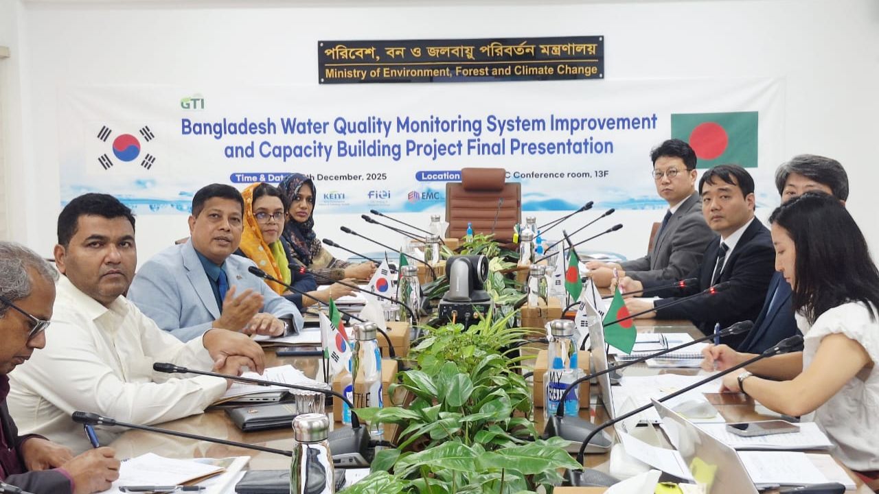 Govt to launch automated river water quality monitoring system with Korean support