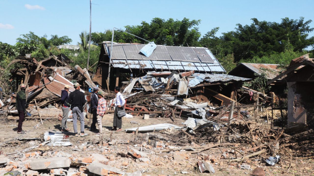 Myanmar military air strike on hospital kills 31
