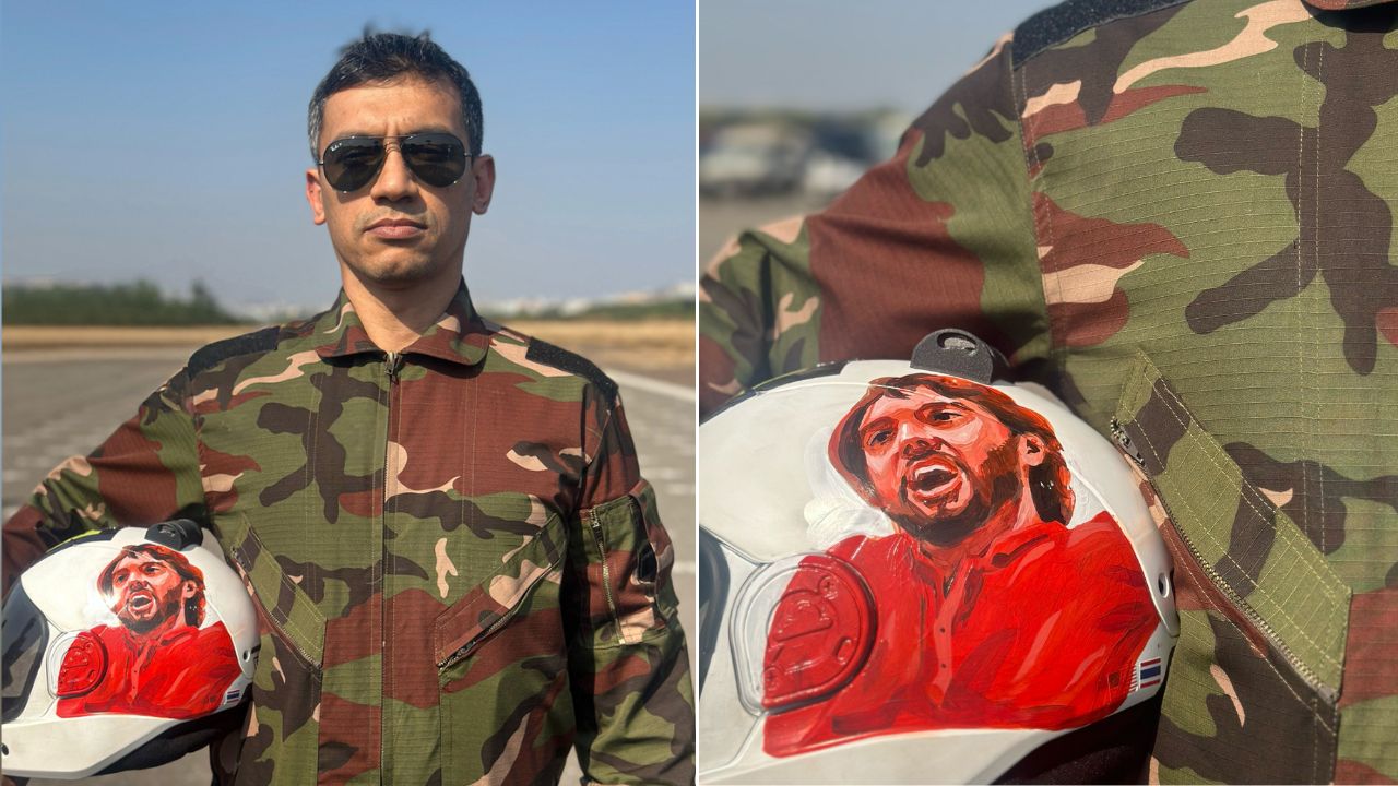 Ashik to skydive wearing Hadi’s portrait helmet