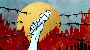 Journalists' online harassment
