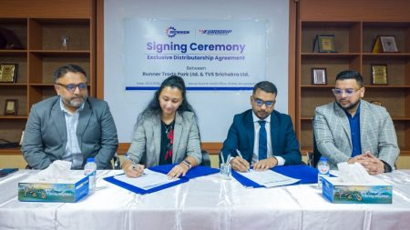 Runner Trade Park becomes sole distributor of TVS tyres Runner Trade Park
