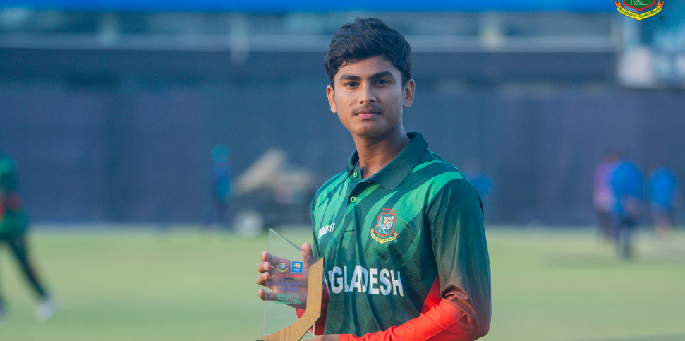 Adrityo Ghosh’s unbeaten ton guides Bangladesh U-17s past Sri Lanka