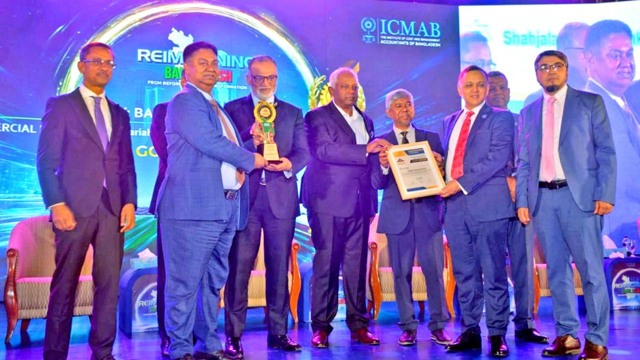 Shahjalal Islami Bank wins ICMAB gold