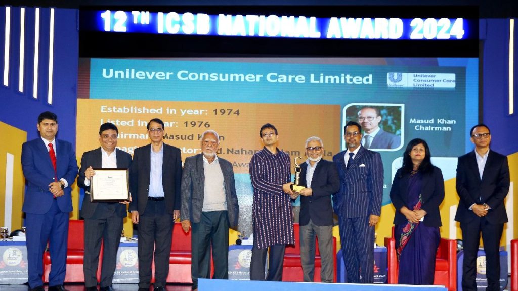 Unilever Consumer Care wins ICSB gold again Unilever