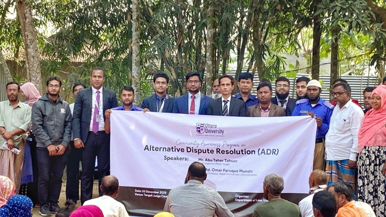 Uttara University organises meeting to raise awareness on ADR