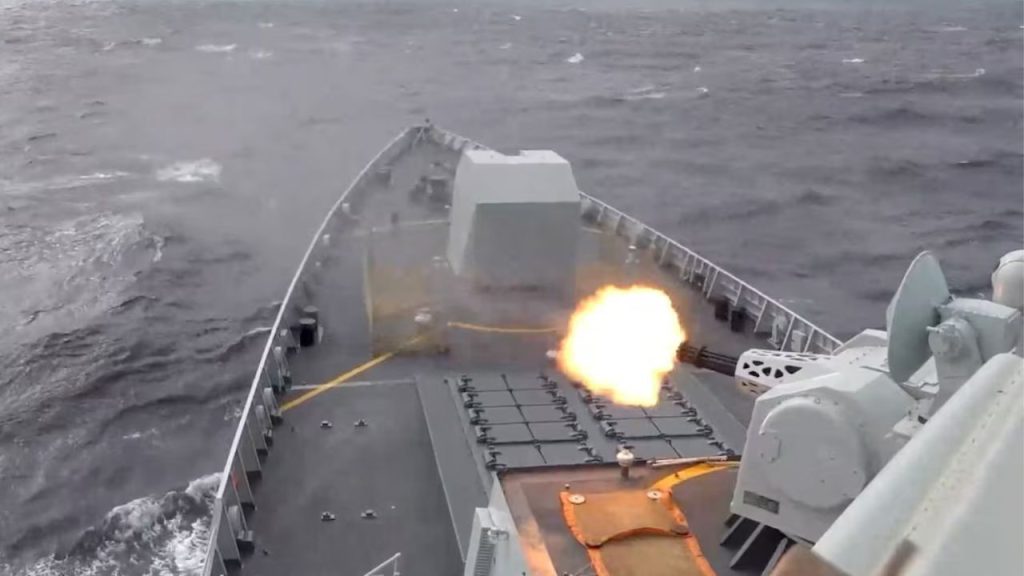 China's military around Taiwan