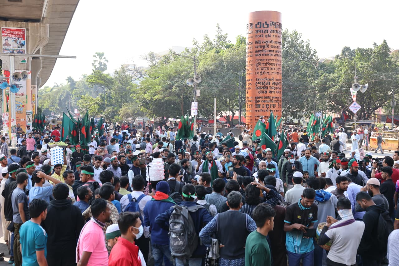 Protesters block Shahbagh 