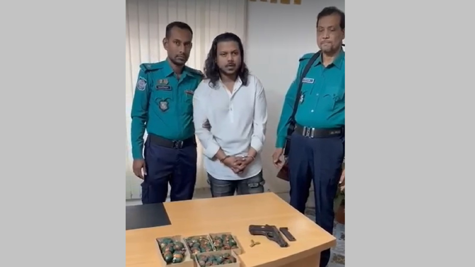 One arrested with pistol, ammo, cocktail-making equipment in Adabor