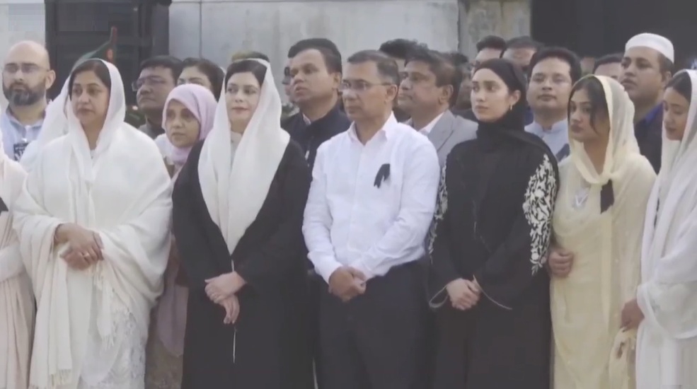 Khaleda laid to eternal rest beside Zia