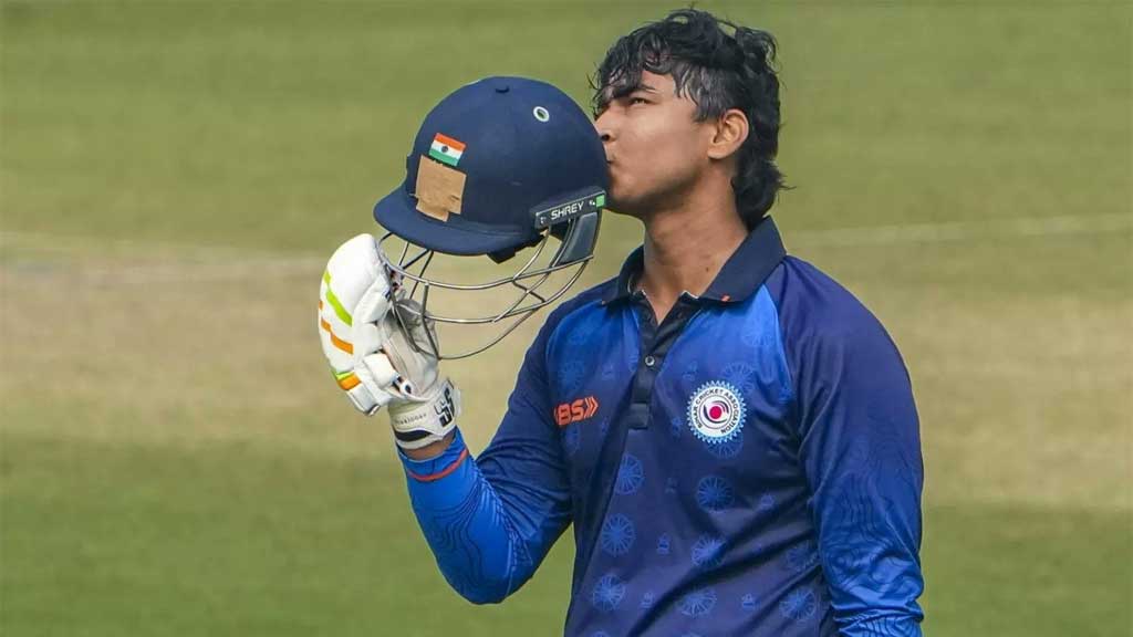 Suryavanshi becomes youngest List A centurion with stunning 190