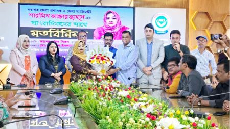 New Brahmanbaria DC vows to ensure smooth national polls smooth election vows by dc b baria