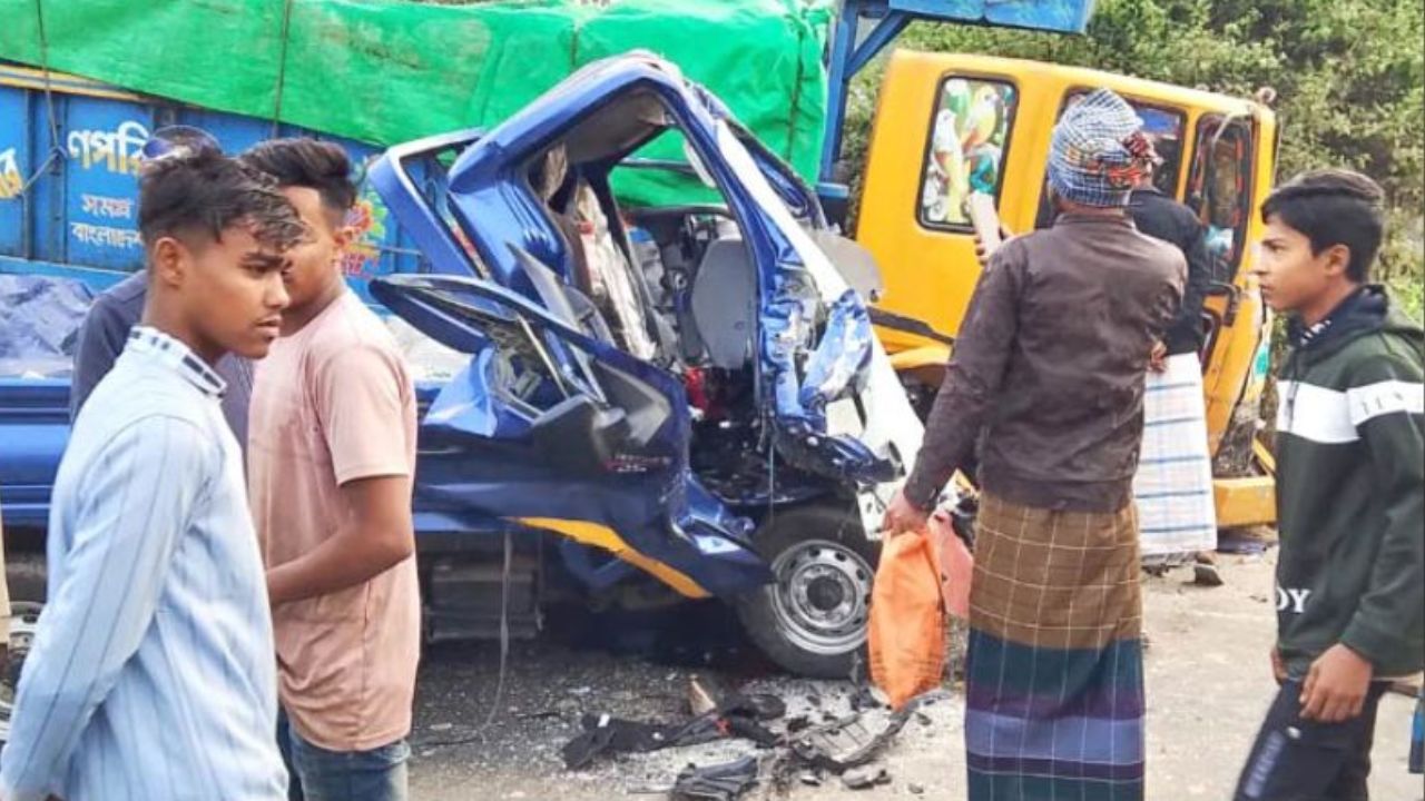 Two killed in truck-pickup collision in Habiganj