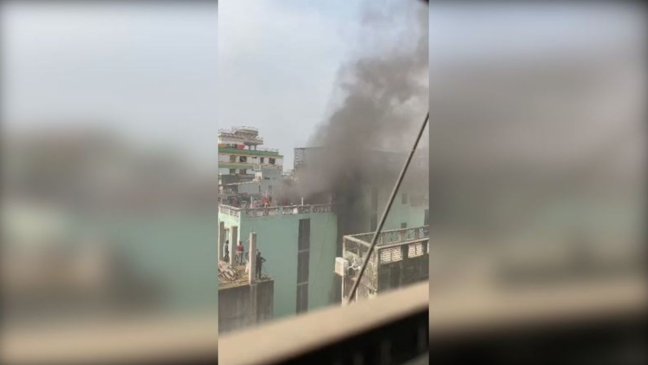 Fire at Tatibazar residential building under control