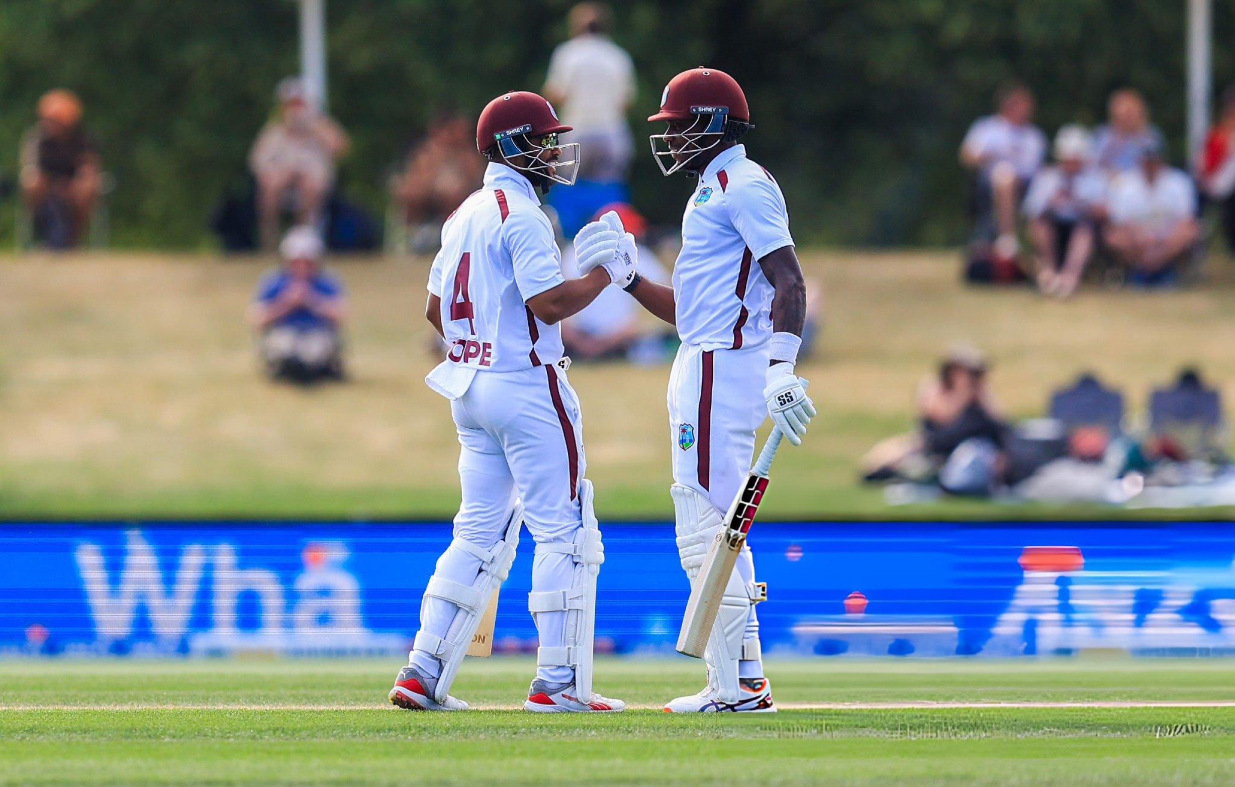 Hope and Greaves keep West Indies dream alive in big chase