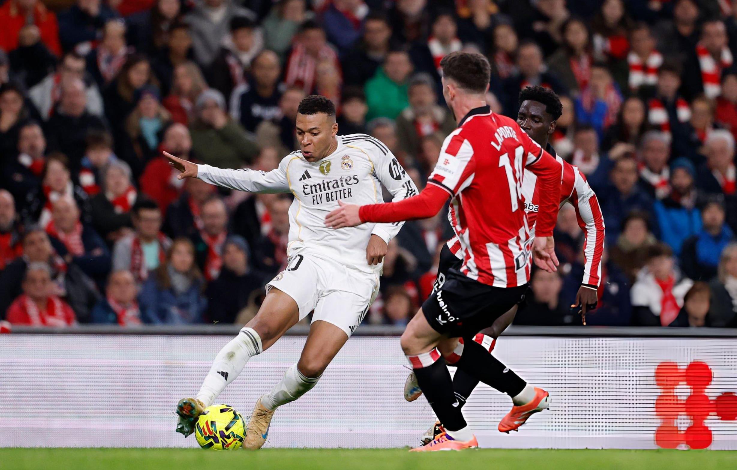 Mbappé leads Real Madrid to strong win in Bilbao