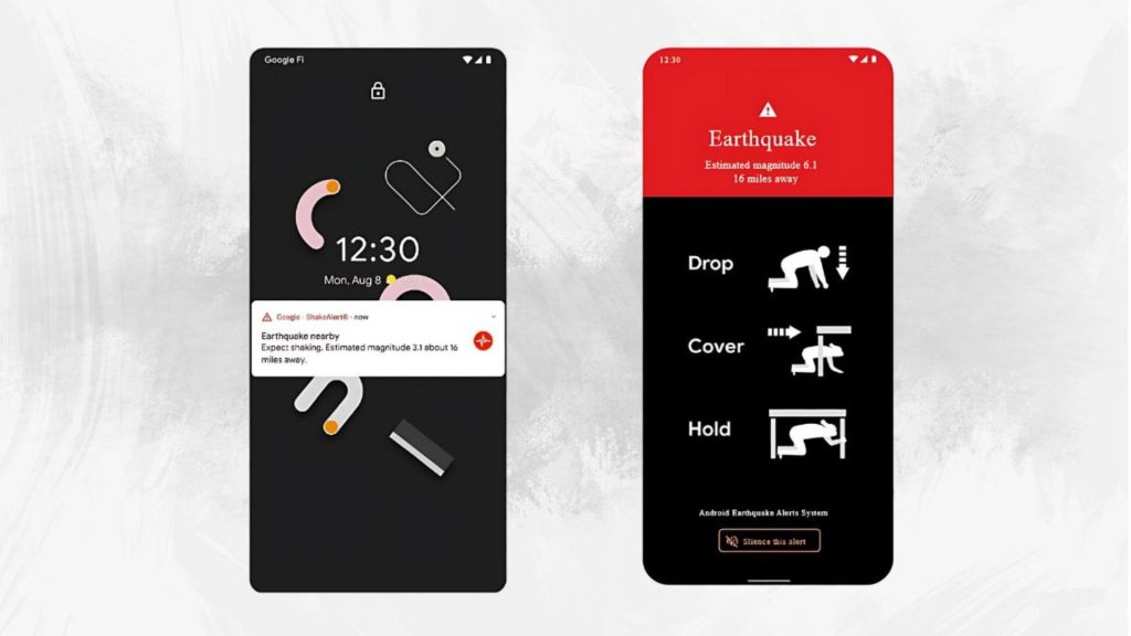 Earthquake alerts on your Android Earthquake alerts