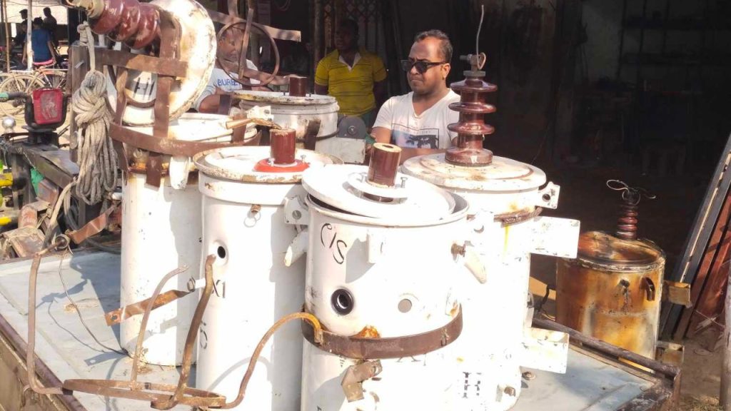Seven power transformers stolen from Jhenaidah cropland