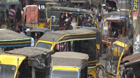 Traffic chaos