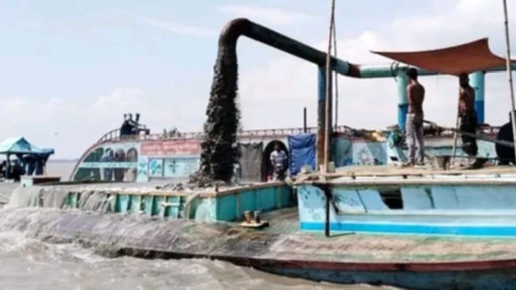 Illegal dredging puts residences at risk in Manikganj