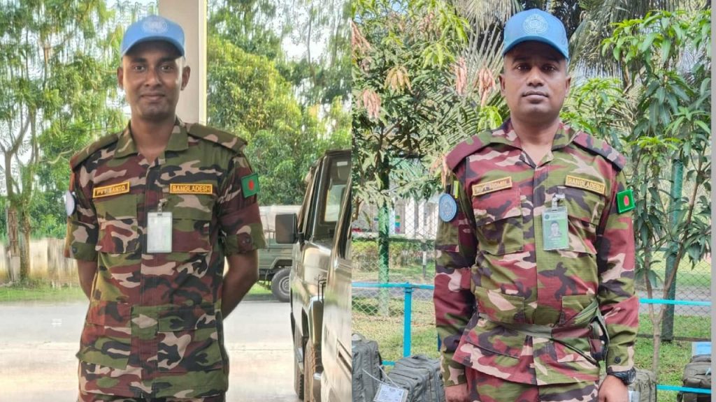 Two peacekeepers from Kurigram among six killed in Sudan Two peacekeepers from Kurigram