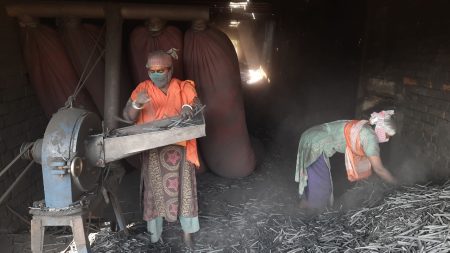 Jute stick charcoal opens export earnings, jobs in Magura